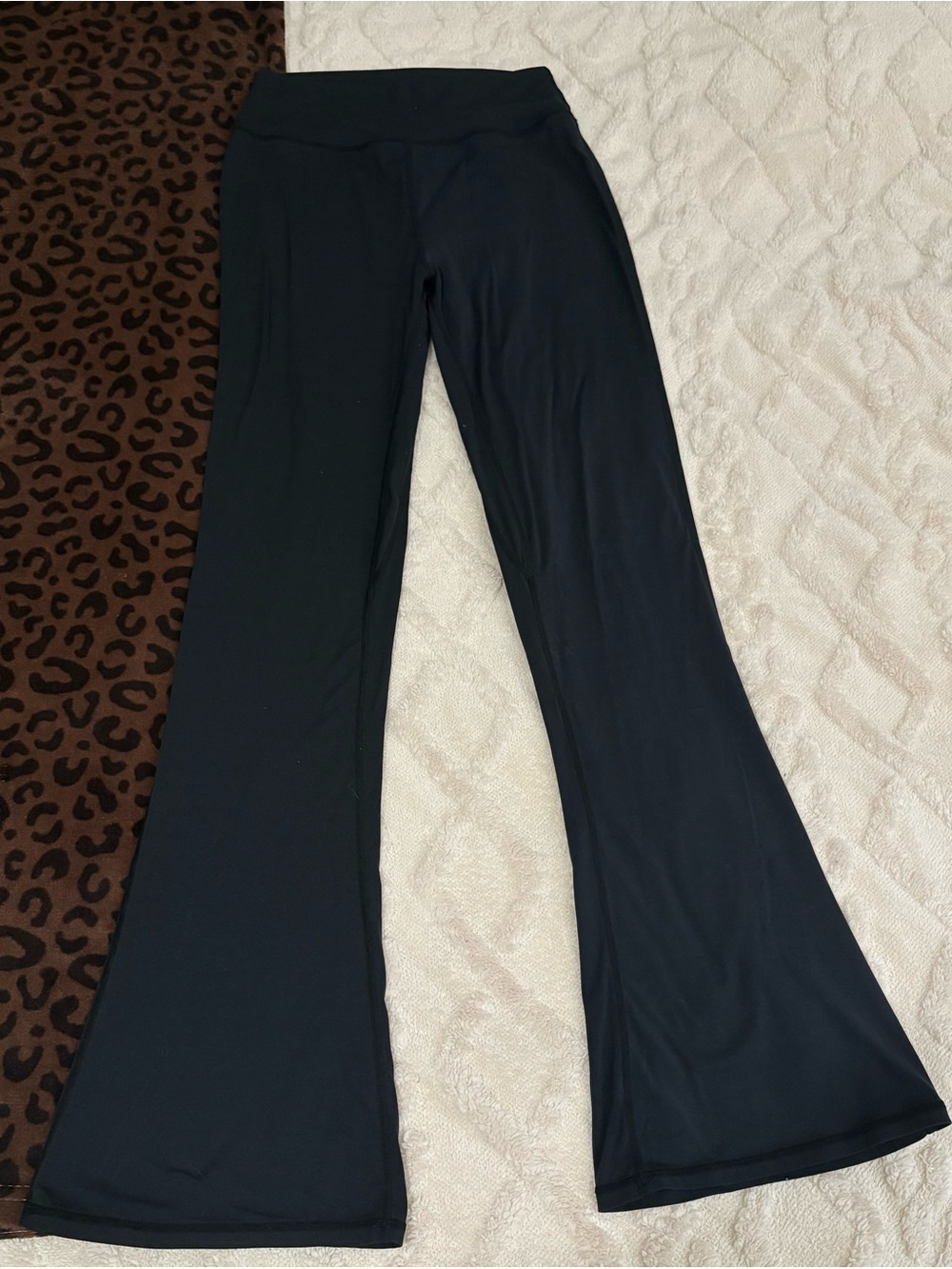 Sunzel Women's Black Flare Leggings